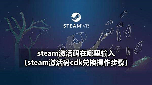 steam激活码在哪里输入（steam激活码cdk兑换操作步骤）
