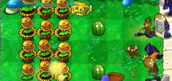 《植物大战僵尸杂交版》迷你游戏植物僵尸怎么打