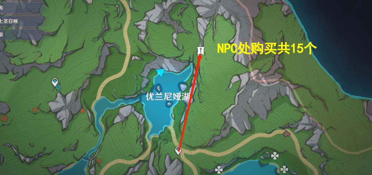 《原神》初露之源高效采集路线介绍