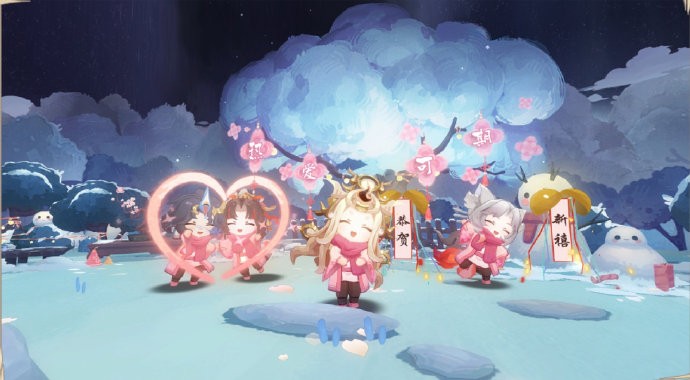 《阴阳师》「冬雪相伴」将于1月8日开启，与寮友一起解锁寮秘宝奖励