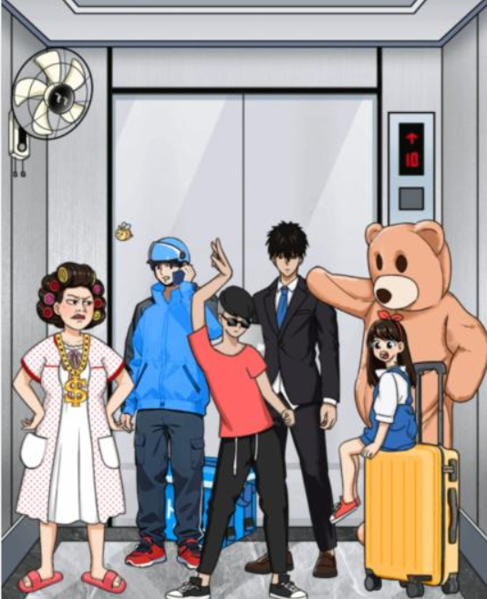 《想不到鸭》电梯救援通关攻略