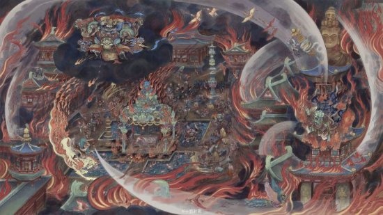 《黑神话：悟空》游戏章节画卷绘者发文：感恩游戏科学支持与信任
