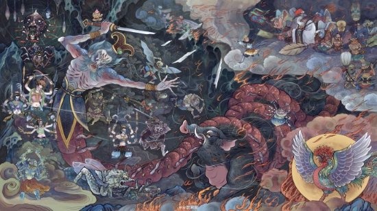 《黑神话：悟空》游戏章节画卷绘者发文：感恩游戏科学支持与信任