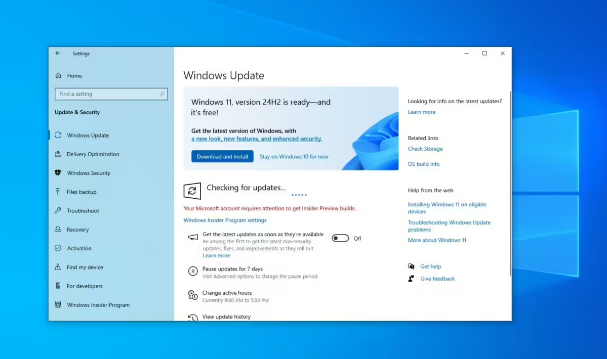 微软敦促用户升级至Win11：Win10系统即将停止支持