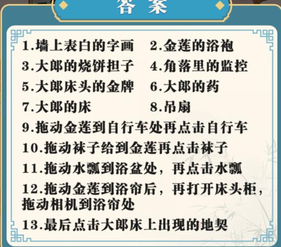 《这不是汉字》贫穷的金莲怎么过